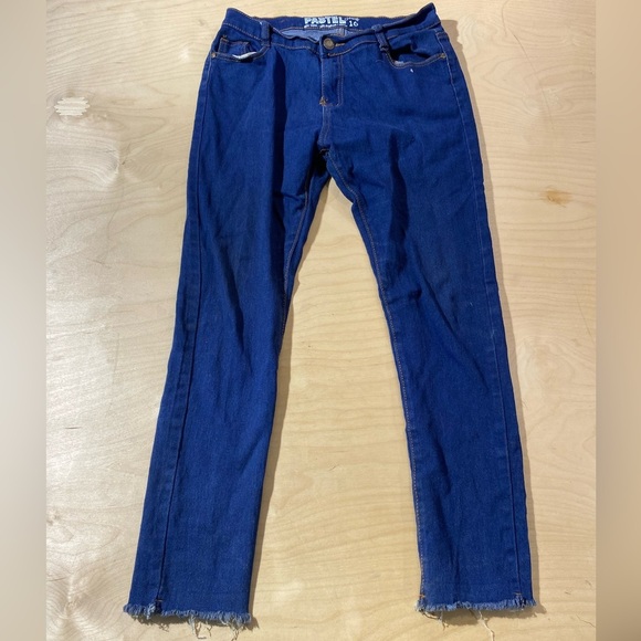 Pastel Jeans Cropped Ankke Size 16 (GM) - Picture 3 of 15